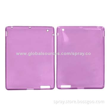 Clear Soft Flexible TPU Back Cases/Smart Covers, Works with iPad 2/3